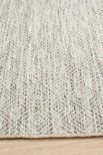 Terrace Clara Diamond Rug Natural Runner