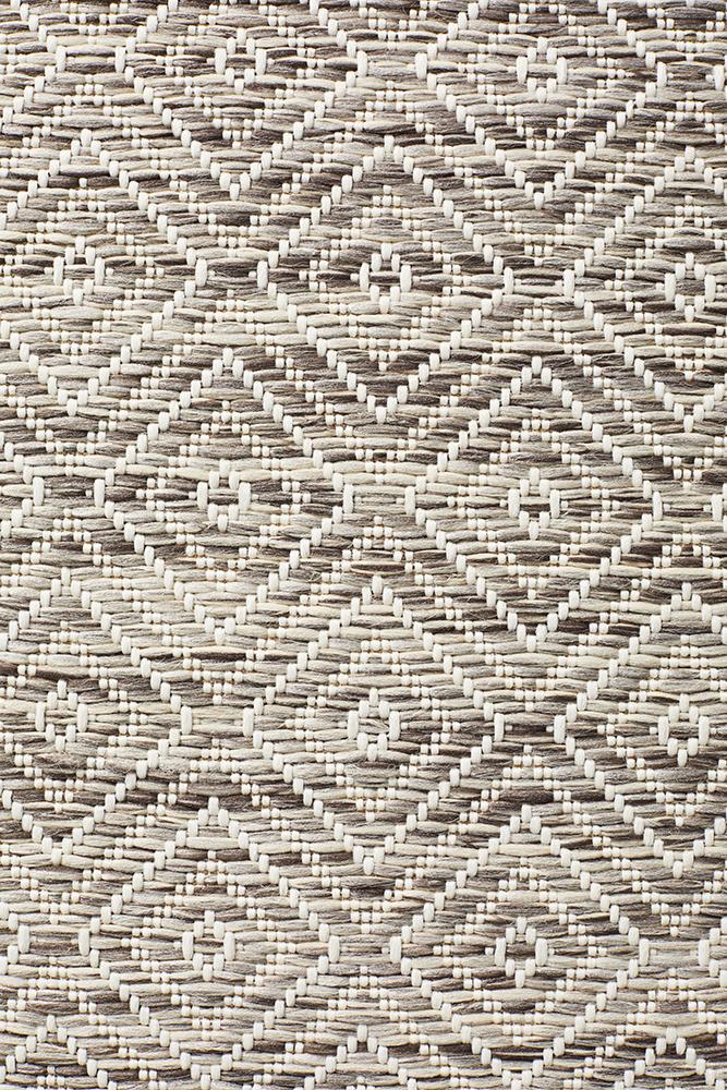 Terrace Clara Diamond Rug Natural Runner