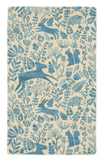 Kelda Woodland Rugs by Scion in 023508 Cobalt Blue